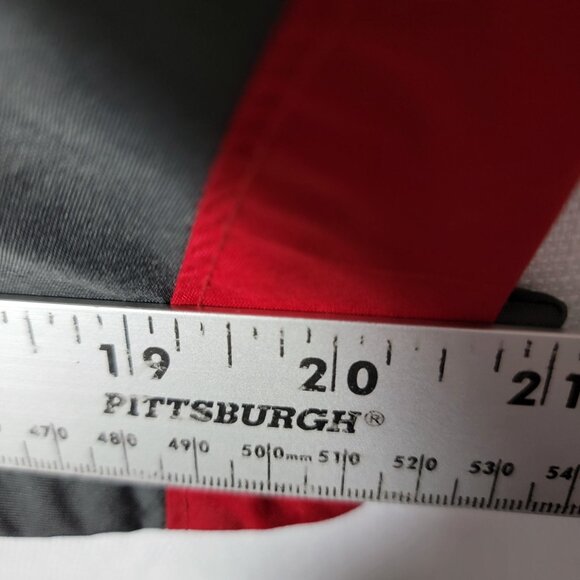 Columbia Interchange Boys Hooded Jacket Sz 18/20 4 Front Pockets Gray Red - Picture 11 of 14